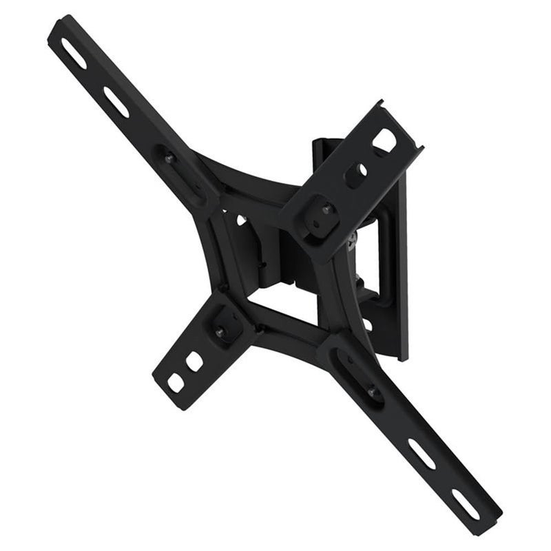 AVF MRL22-A Tilt & Turn Monitor Wall Mount, Fits Screens Up to 39", 44 lbs, VESA 75x75â€“200x200, Adjustable Tilt & Swivel, Portrait or Landscape Viewing, Space-Saving Design â€“ Black - Image 1